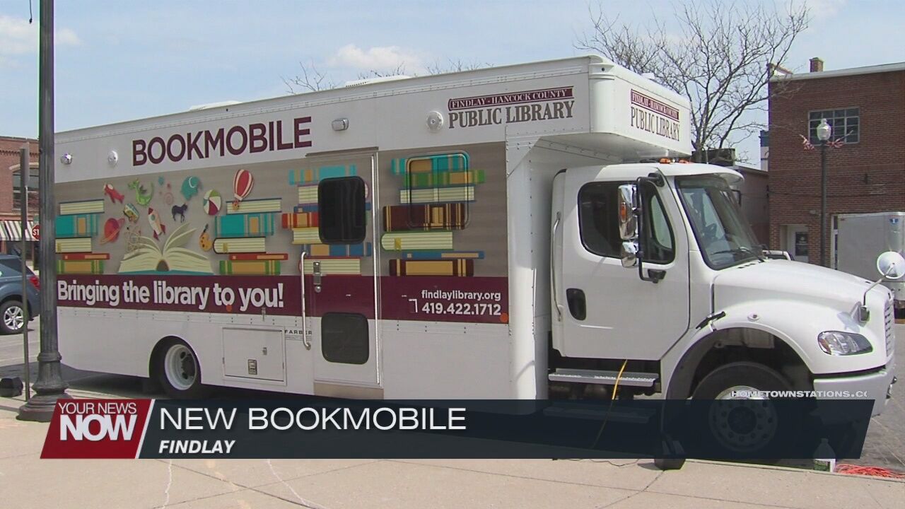 Findlay-Hancock County Public Library brings in new bookmobile